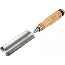 Стамеска полукруглая 38мм (деревянная ручка) "Yato"