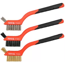 Щётки проволочные в наборе (3шт.) "Yato"