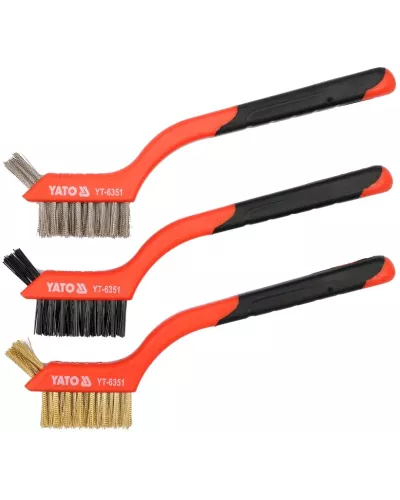 Щётки проволочные в наборе (3шт.) 