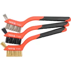 Щётки проволочные в наборе (3шт.) "Yato"