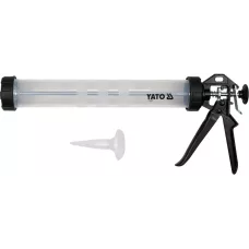 Пистолет для герметика (под колбасы) алюминиевый 600мл. "Yato"