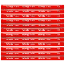 Карандаш столярный HB 12шт. "Yato"