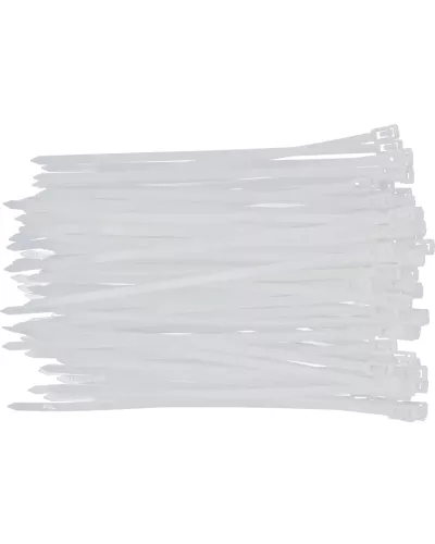 Хомут пластмассовый белый  4,8х200мм (100шт) 