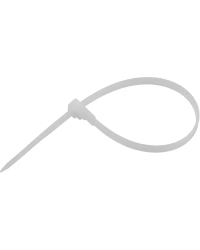 Хомут пластмассовый белый  4,8х200мм (100шт) 