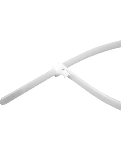 Хомут пластмассовый белый  4,8х200мм (100шт) 