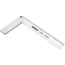 Угольник столярный  300мм Al "Yato"