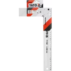 Угольник столярный  300мм Al "Yato"