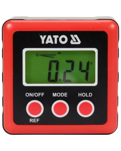 Угломер электронный 58x58x32мм., диапазон 4х90°, LCD 