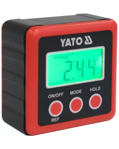 Угломер электронный 58x58x32мм., диапазон 4х90°, LCD Угломер электронный 58x58x32мм., диапазон 4х90°, LCD