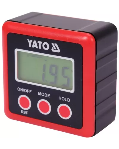 Угломер электронный 58x58x32мм., диапазон 4х90°, LCD Угломер электронный 58x58x32мм., диапазон 4х90°, LCD