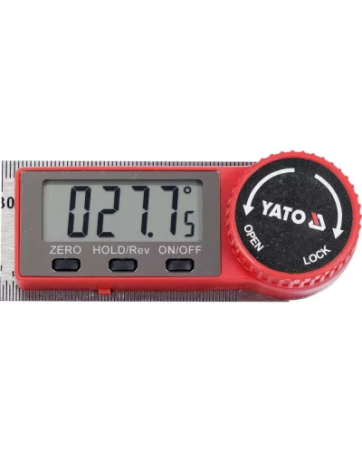 Угломер электронный 200мм., диапазон 0-360°, LCD 