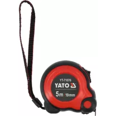 Рулетка 5мх19мм NYLON, ABS (бытовая) "Yato"