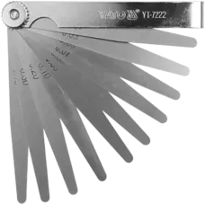 Щупы измерительные  (диапазон 0,02-1мм)  L100мм (17шт) "Yato"