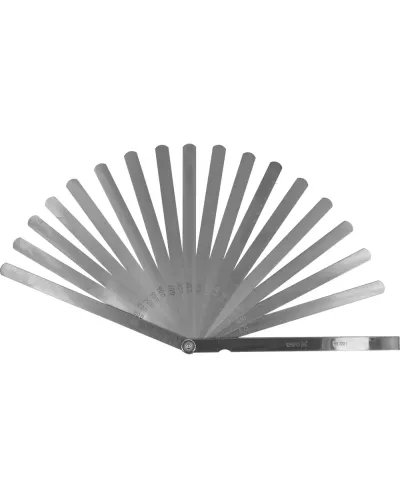 Щупы измерительные 0,02-1мм., L200мм (17шт) 