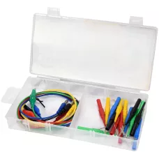 Комплект проводов и контактных наконечников для мультиметра, набор 20шт "Yato"