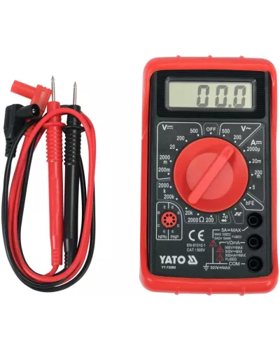 Цифровой  мультиметр 0-500V 