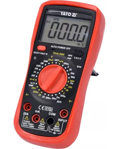 Цифровой мультиметр 0-600V + True RMS 