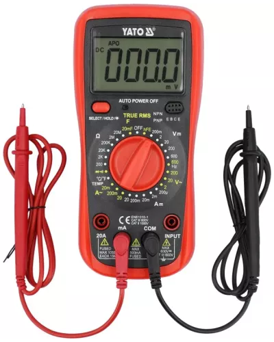 Цифровой мультиметр 0-600V + True RMS 