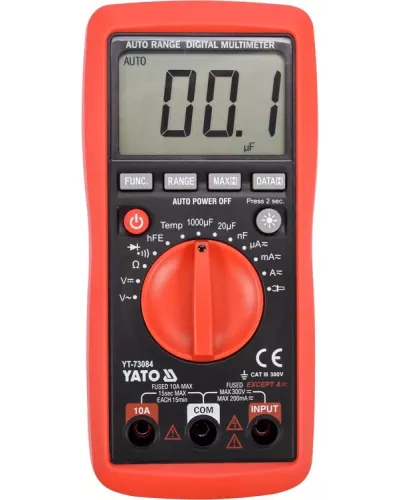 Цифровой мультиметр 0-300V 