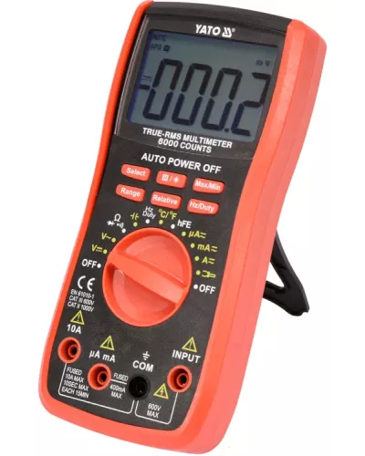 Цифровой мультиметр 0-600V + True RMS 