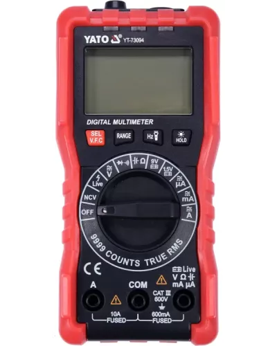 Цифровой мультиметр 0-600V + V.F.C + True RMS 