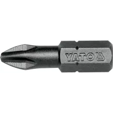Бита PH2х25мм 1/4" (50шт) S2 HRC58-62 "Yato"