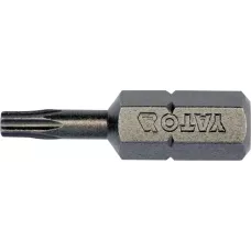 Бита TORX T10х25мм 1/4" (10шт) S2 HRC58-61 "Yato"