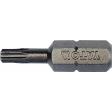 Бита TORX T15х25мм 1/4" (10шт) S2 HRC58-61 "Yato"