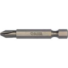 Бита PH2х50мм 1/4" (10шт) S2 HRC58-61 "Yato"