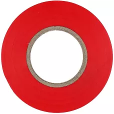 Изолента ПВХ красная 15мм х 20м х 0,13мм "Yato"