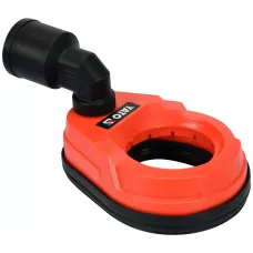 Кожух пластмассовый пылеуловитель для сверления до 90мм (d26-39мм) "Yato"