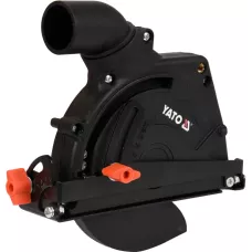 Кожух пластмассовый защитный с пылеотводом для углошлифмашины (болгарки) d 125мм "Yato"