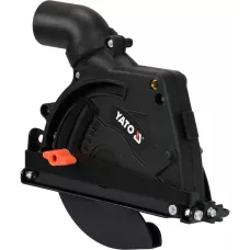 Кожух пластмассовый защитный с пылеотводом для углошлифмашины (болгарки) d 125мм "Yato"