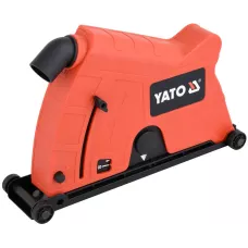 Кожух пластмассовый защитный с пылеотводом для углошлифмашины (болгарки) d 230мм "Yato"