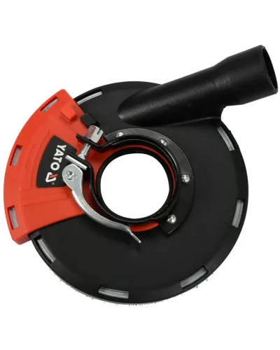 Кожух пластмассовый защитный с пылеотводом для углошлифмашины (болгарки) d 115/125мм 