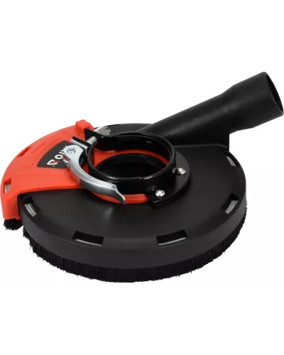 Кожух пластмассовый защитный с пылеотводом для углошлифмашины (болгарки) d 115/125мм 