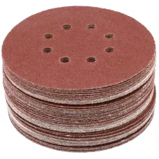 Круг шлифовальный 150мм  Р40 с 8 отверстиями (50шт) "Yato"