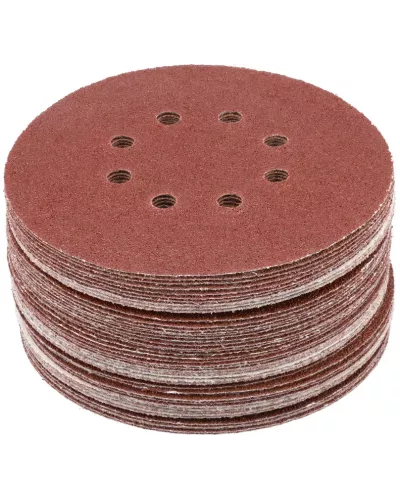 Круг шлифовальный 150мм  Р40 с 8 отверстиями (50шт) 