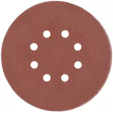 Круг шлифовальный 150мм Р100 с 8 отверстиями (50шт) "Yato"