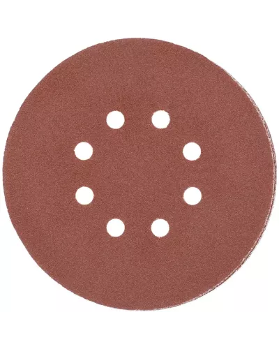 Круг шлифовальный 150мм Р100 с 8 отверстиями (50шт) 