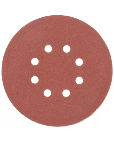 Круг шлифовальный 150мм Р150 с 8 отверстиями (50шт) 